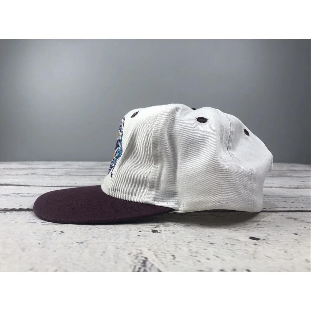 Vintage 1994 The Game Super Bowl XXVIII Snapback Hat Georgia Dome Atlanta White